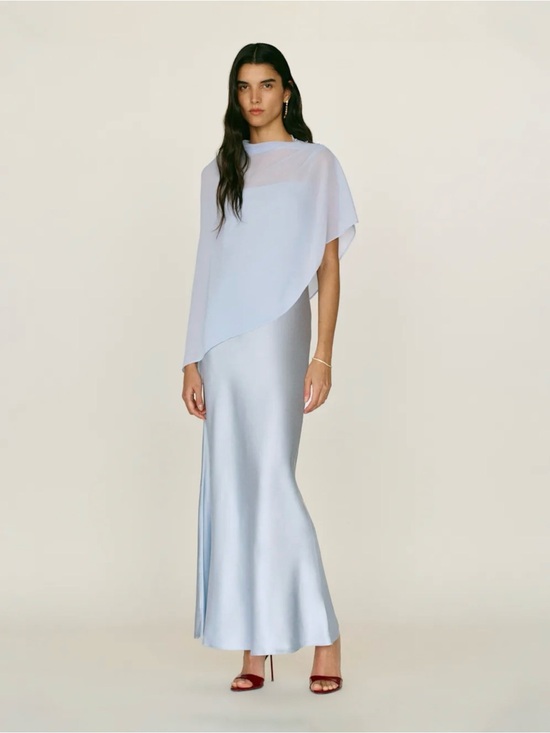 Reformation Dresses & Skirts - REFORMATION Lilibeth Silk Maxi Dress in Mineral